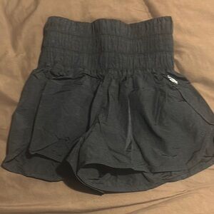 Elegant Black High-Waisted Women's Shorts